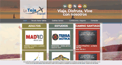 Desktop Screenshot of latojatravel.com